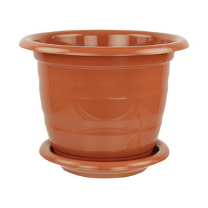 Горшок д/цв. "Виола"  2л. с подд. М1531 (коричн.)