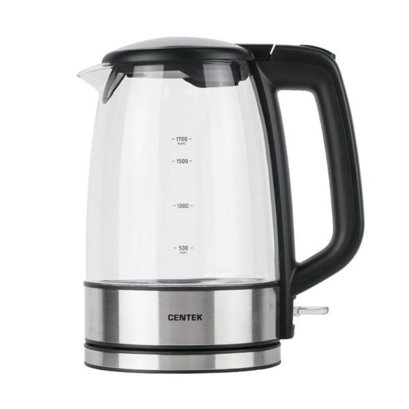 Чайник эл. CENTEK CT-0003 (1,7л. 2,2кВт. стекло диск)