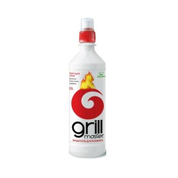 Жидкость д/розжига костра 0,5л. GRILL MASTER 66650207 (Х)