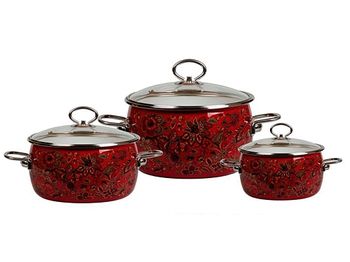 Набор №13 "Imperio" 8DA135S (3к.: 2/3/4л.) вишн. Vitross Чер