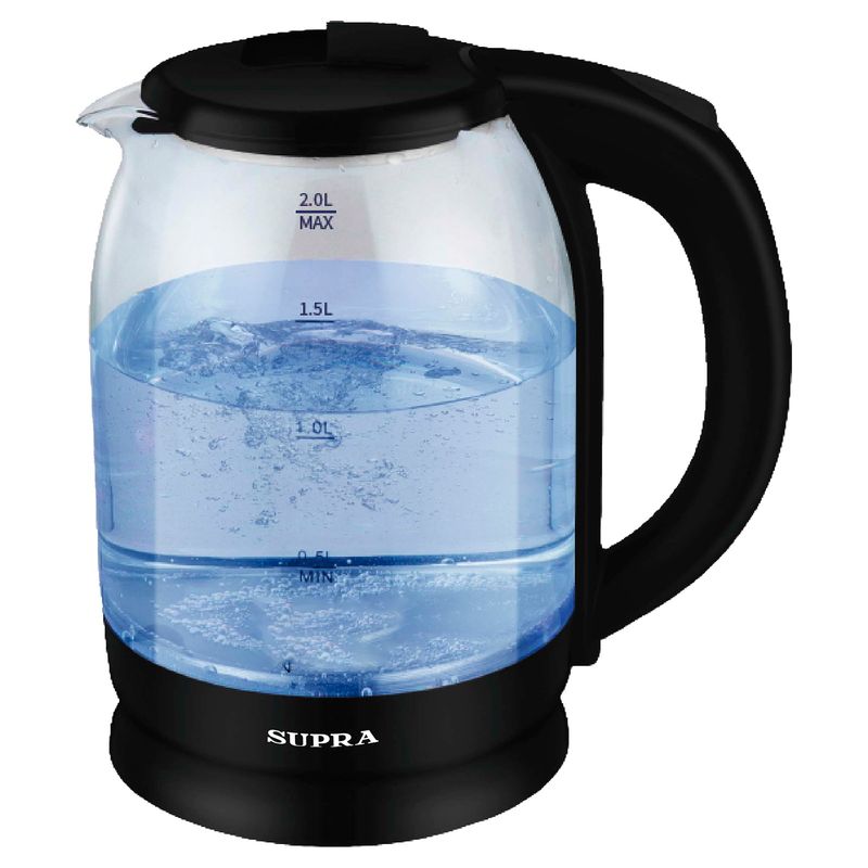 Чайник эл. SUPRA KES-1859G (1,8л.,1,8 кВт) диск стекл.