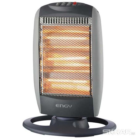 Обогрев.галогеновый ENGY EN-511S (1,2кВт.3 режима мощн.) 004295 Скр.