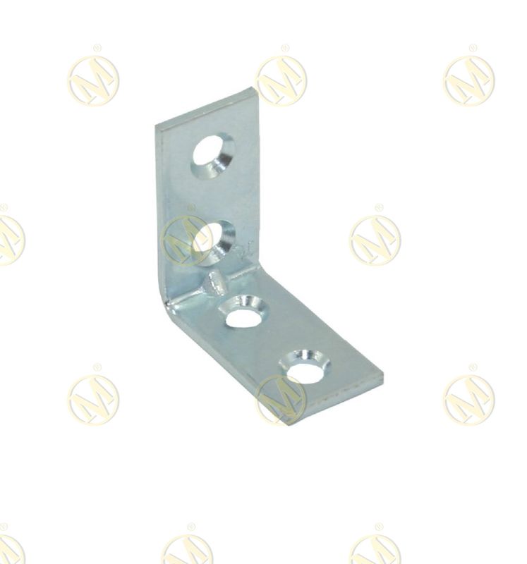 Кронштейн (уголок) ПМК  30*30*15мм. цинк. (прямоуг.) Кунгур