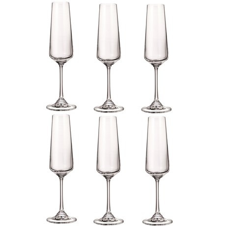 Набор фужеров CORVUS 0035 160мл. (6шт.) д/шампанского Bohemia