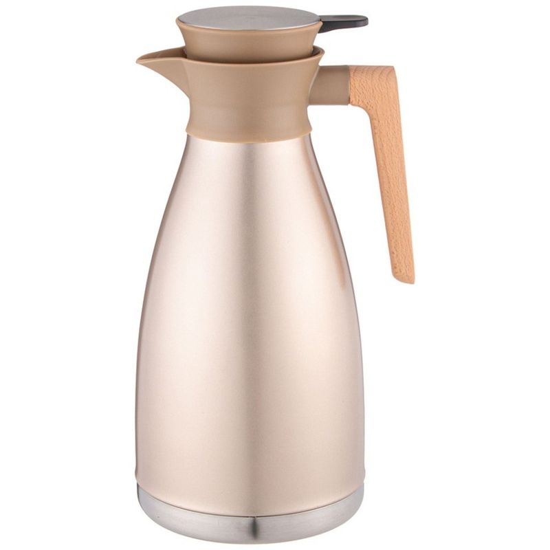 Термос-кувшин нерж. 734-114 2,0л. бронзовый (ВД)