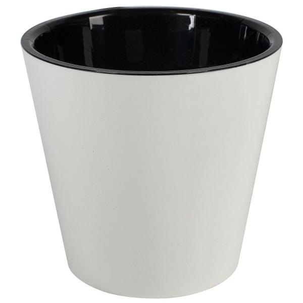 Горшок д/цв. "InGreen London"10,5 л. d280 ПЦ6208БЖ (белоснежный жасмин) с дренажной вставкой
