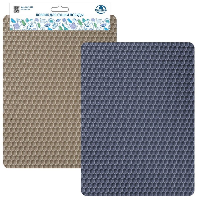 Коврик д/сушки посуды VL87-126 (30*40см.) Мд