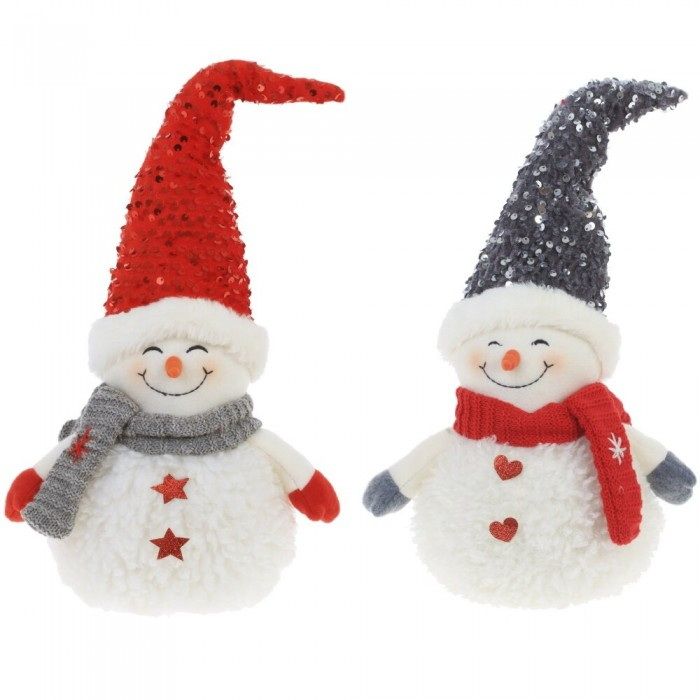 Игрушка мягкая "Снеговик" 779394 (h=42см) Р