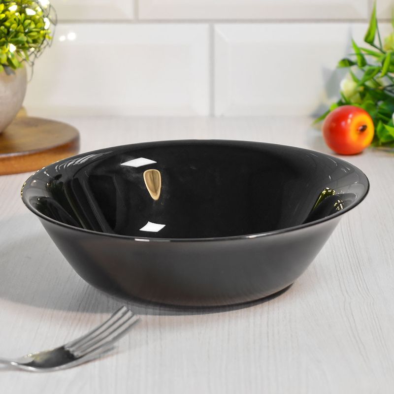 Миска суповая HLPW-75 d=19см, Black (48шт./кор.)