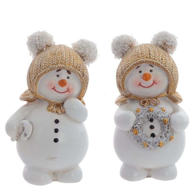 Фигурка "Снеговик" 806537 (6*4,5*10см)