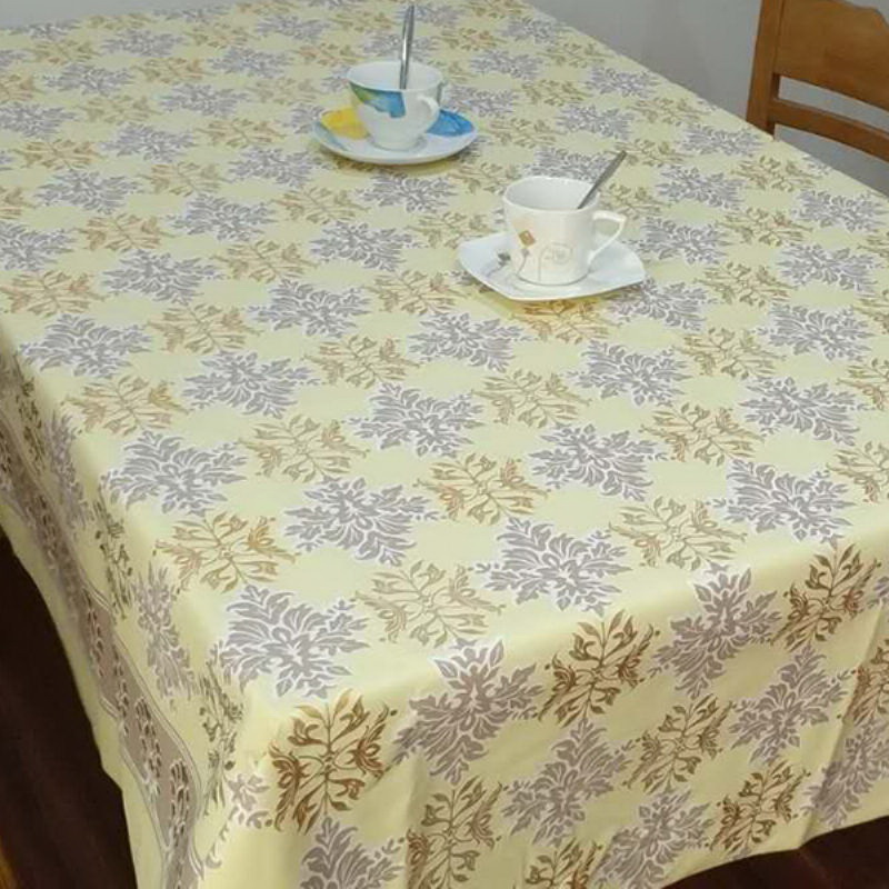 Скатерть FLORA 200*140см 10125 (ПВХ на ткан. основе) М