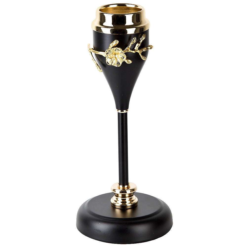 Подсвечник 9961028 (28*10см.) металл, стекло ЕНС