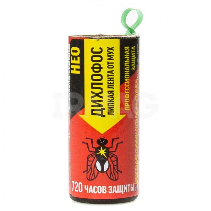 Лента липкая от мух ДИХЛОФОС-НЕО 92371/05-016 Арнест