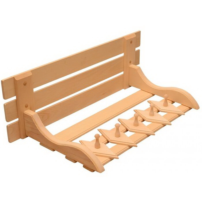 Полка-вешалка Ромб 7994 5 крючков