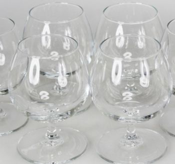 Набор фужеров CHARANTE 440218В д/коньяка 330мл. (6шт.)