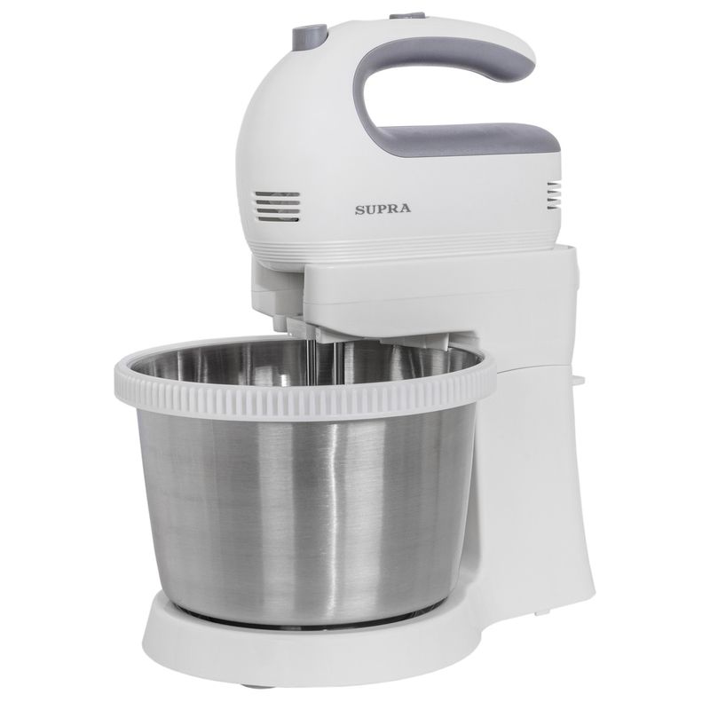Миксер SUPRA MKS-605 (стационар. 650Вт. 5скор. чаша 2,5л.)