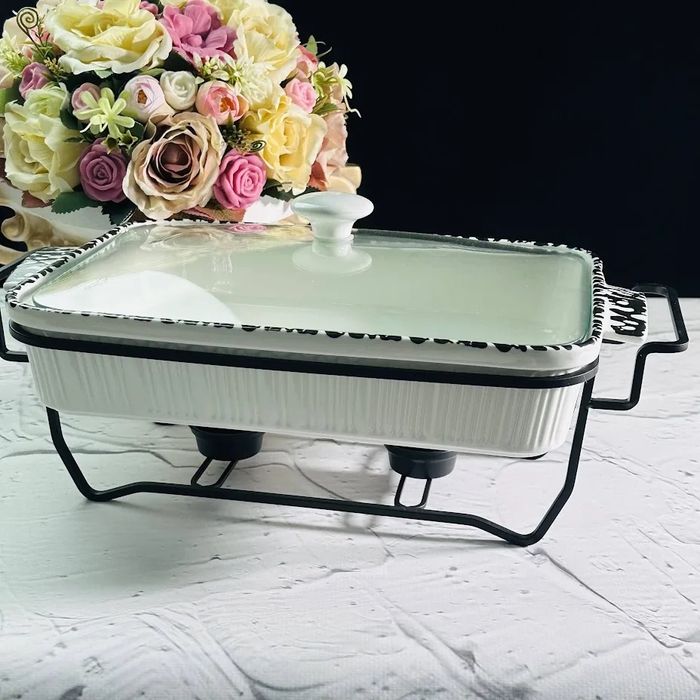 Мармит 142-107 прямоуг. 37*23*12см. (подар.уп.)