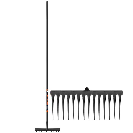 Грабли садовые 14зуб. 1705-Ч с черен. FINLAND ЦИ