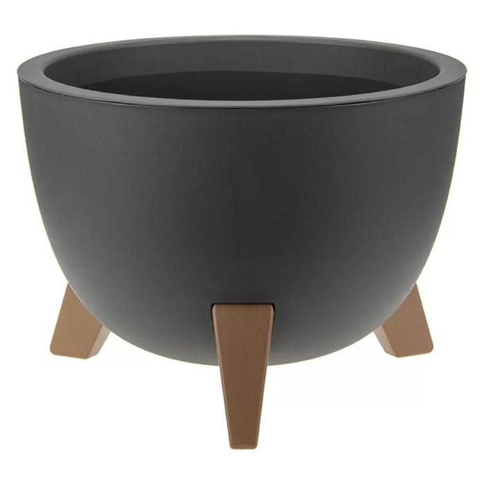 Кашпо ФЛОРИАН  4,2л. d25см. КН3186Г (графитовый)