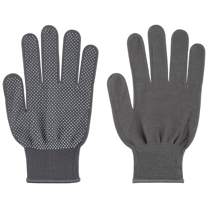 Перчатки хоз. "Капелька" 183951/183948 серые/синие Скр.