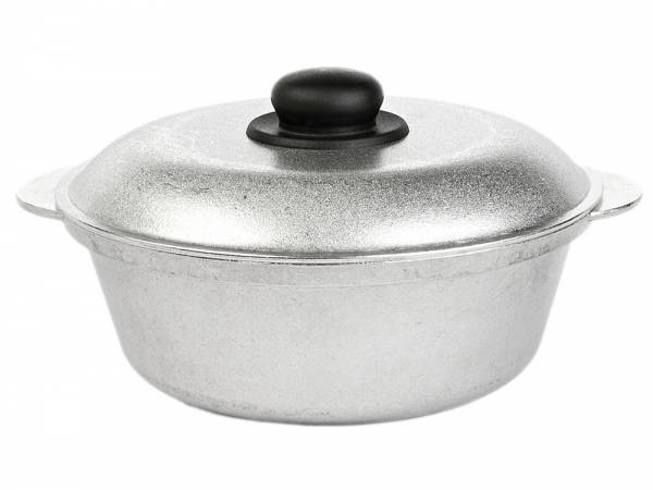 Кастрюля Волг. ал. "Боярыня" 14900 с крышкой