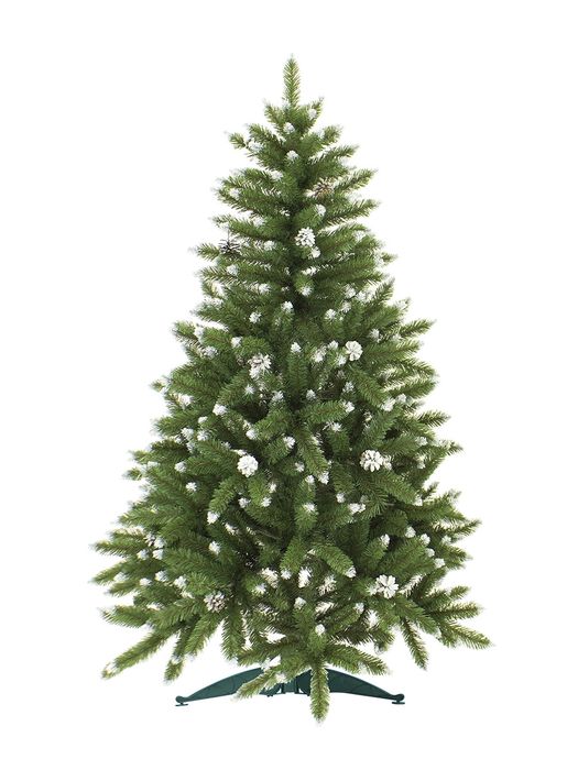 Ель "Королевская" 1,6м. 1012016 заснеженная с шишками