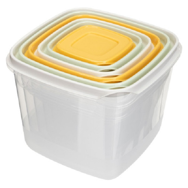 Комплект контейнеров "CLEVER" БП31605 (6шт. 0,12/0,25/0,45/0,75/1,2/2,0л.)