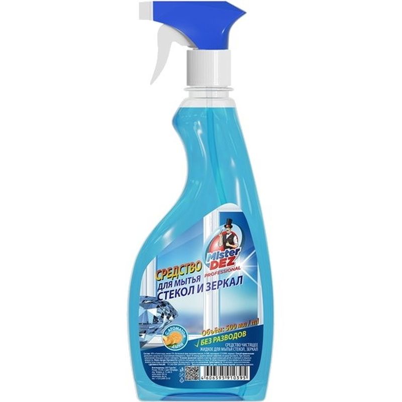 Спрей д/стекла MISTER DEZ 0,5л. 62 (с ароматом дыни)