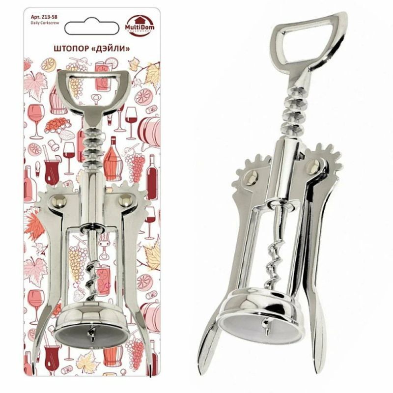 Штопор "Дэйли " Z13-58 (хром) Мд