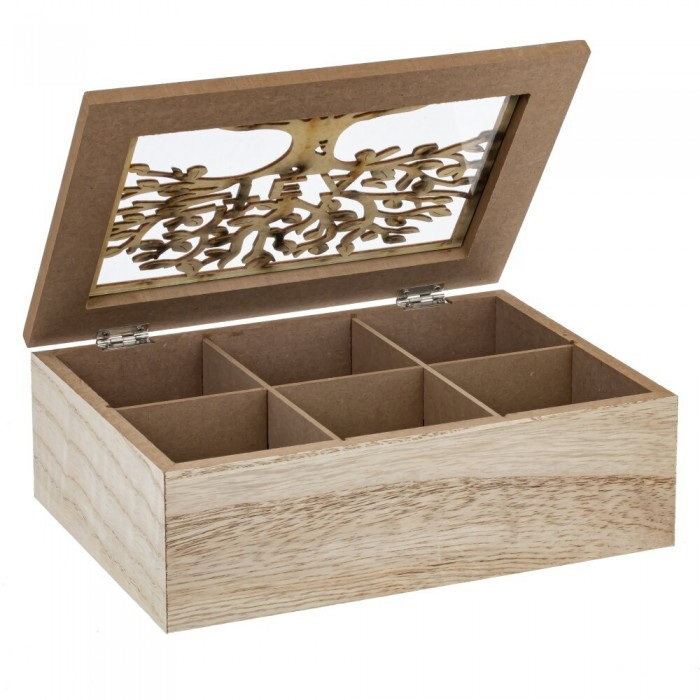 Шкатулка 804656 д/чайных пакетиков (23,5*16*8см.) Р