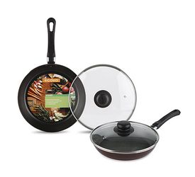 Сковорода К-У а/пр. С-652/СЭ-027 d220мм. ст/крышк. EXPERT