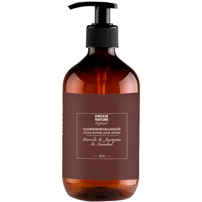 Гель-крем д/душа DREAM NATURE "Neroli & Jasmine & Sandal" 2163-2 650мл.