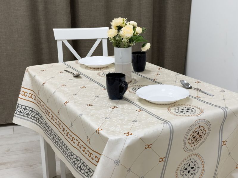 Клеенка LA PERLA 12439 (1,4*20м.) Серебро GL-018S