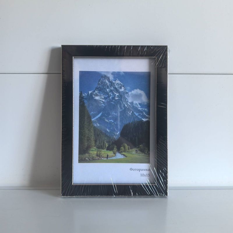 Фоторамка 1412-3118-1G 10*15см. "Акварель" черный