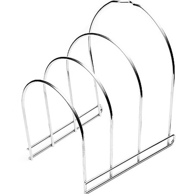 Подставка д/сковород АЛТ128С хром (23,5*23,*27см.)
