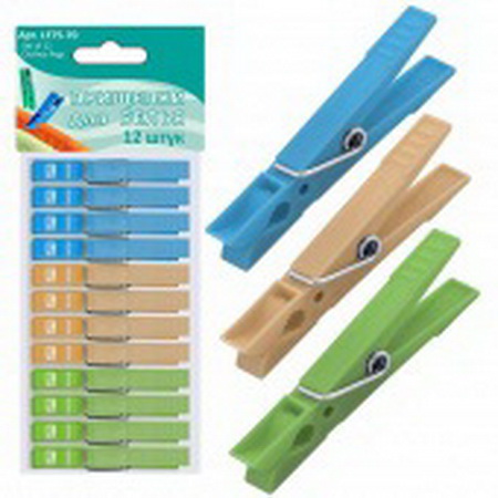 Прищепка бельевая пл. 20шт. 311377 Скр.