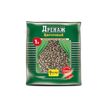 Дренаж д/растений ЦВЕТОЧНЫЙ (мелкий) 1,0л. Фаско