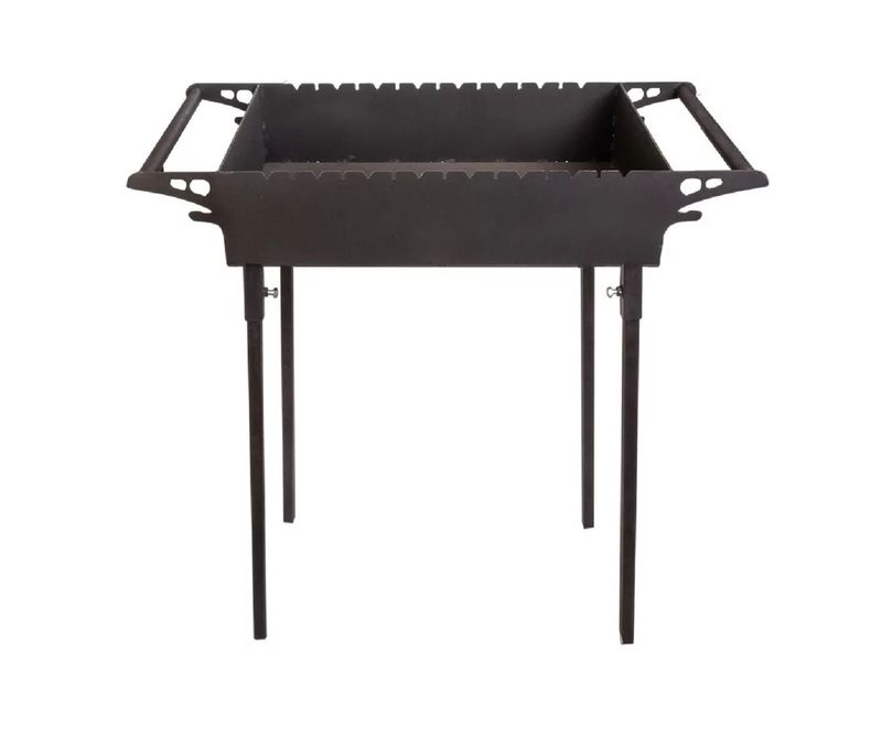 Мангал "Надежный" 3мм. большой (450*790*900 ГД 1000) 4641 .