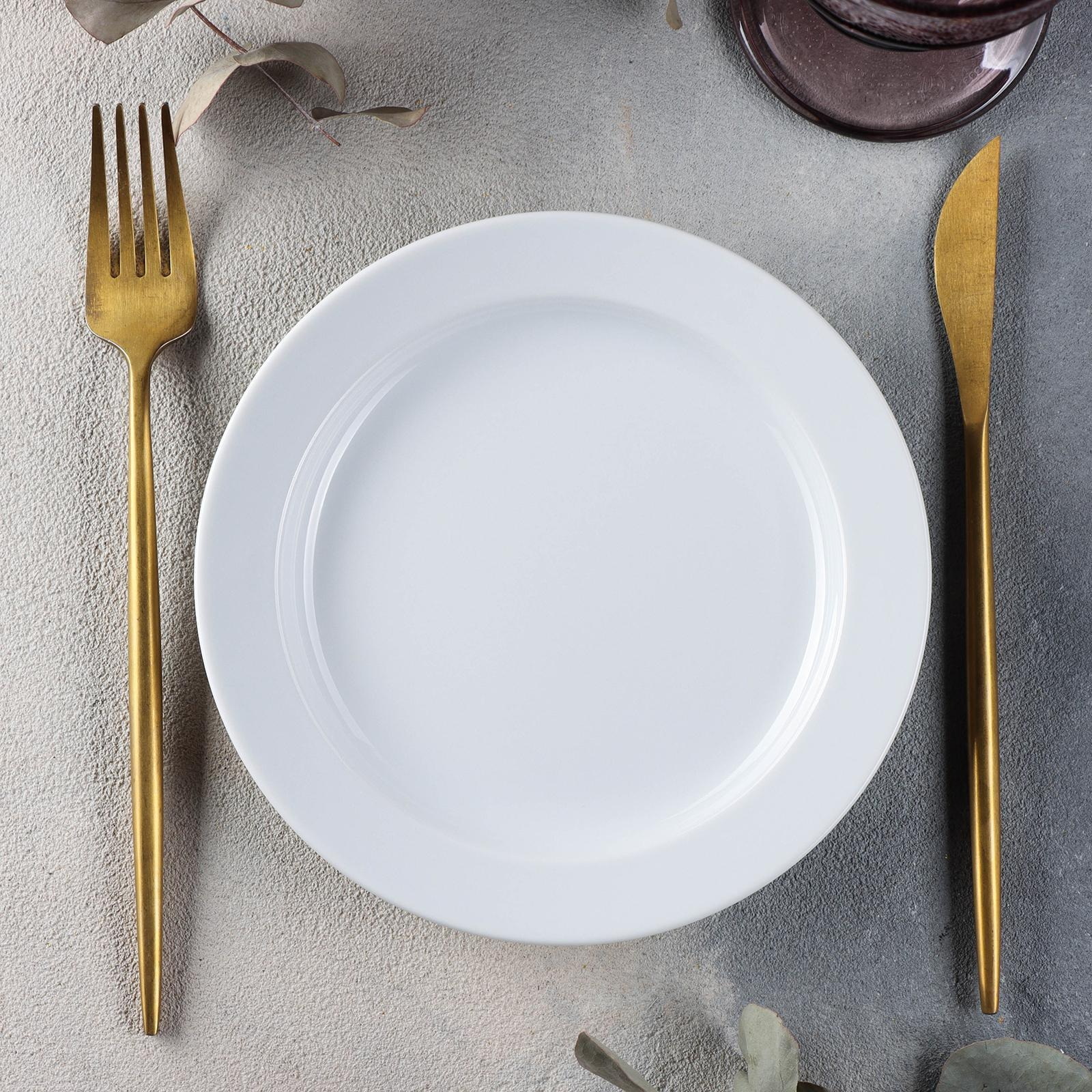 Тарелка мелкая т7-0007 "Белье"d=17,5см (80шт/кор.)