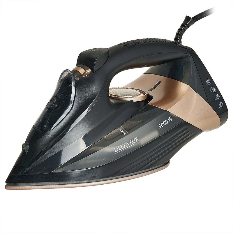 Утюг DELTA DE-3008 3,0кВт. с отпар. (керам.)