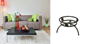 Цветочница напольная "Пион" на 1 горшок (Ц6) Тверь