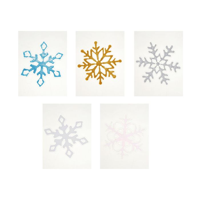 Наклейка "Снежинка" 336-490 (15*24,5см.) Гала