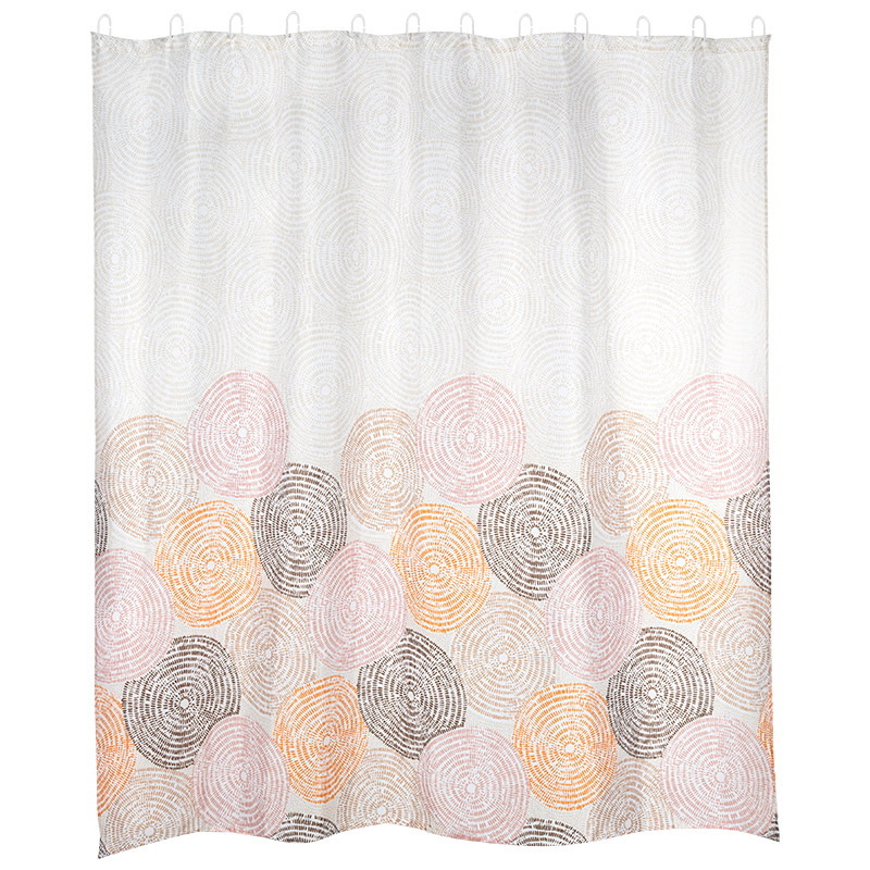 Занавес д/ван.комн. 180*180см. SC-PЕ-53 п/эстер. 108999 Шары Скр.