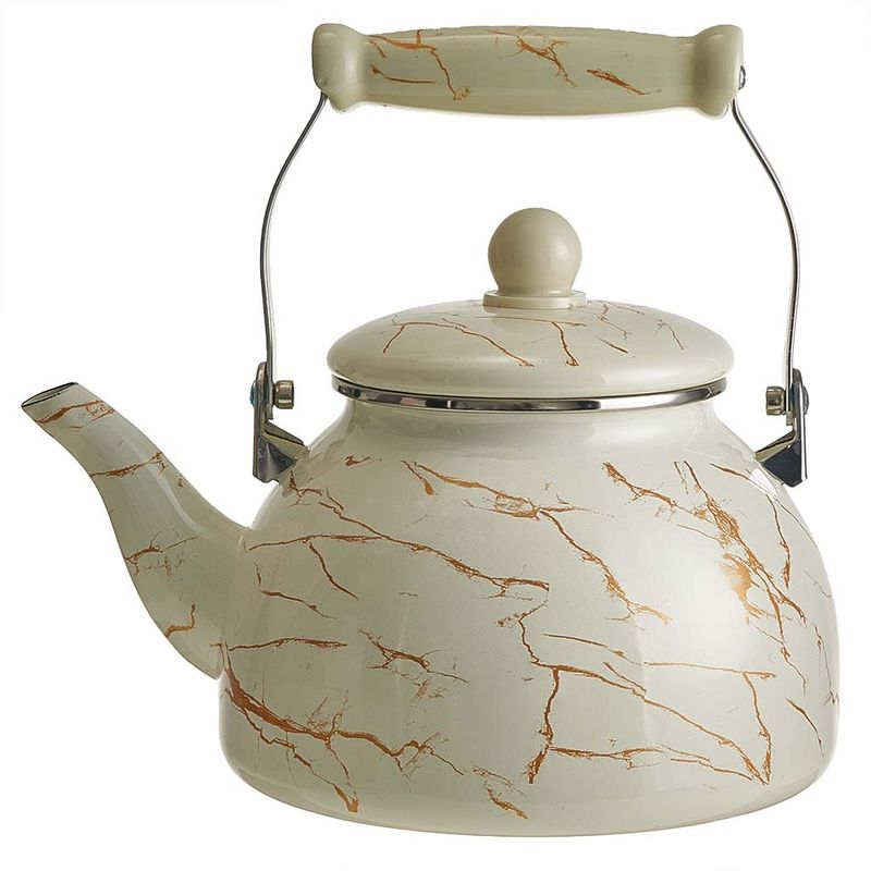 Чайник эмал. EM-1345 "Marble" 3,0л. Дел.
