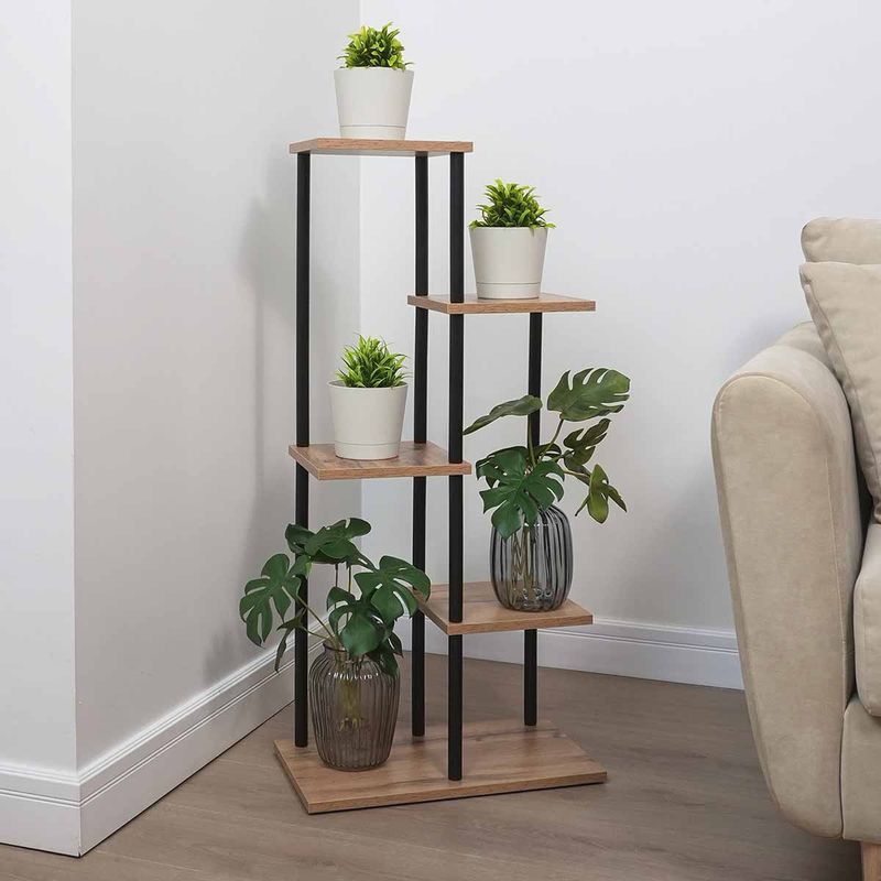 Цветочница напольная "Шафран 15Л" ПДЦШ15Л Ч (Черный) С