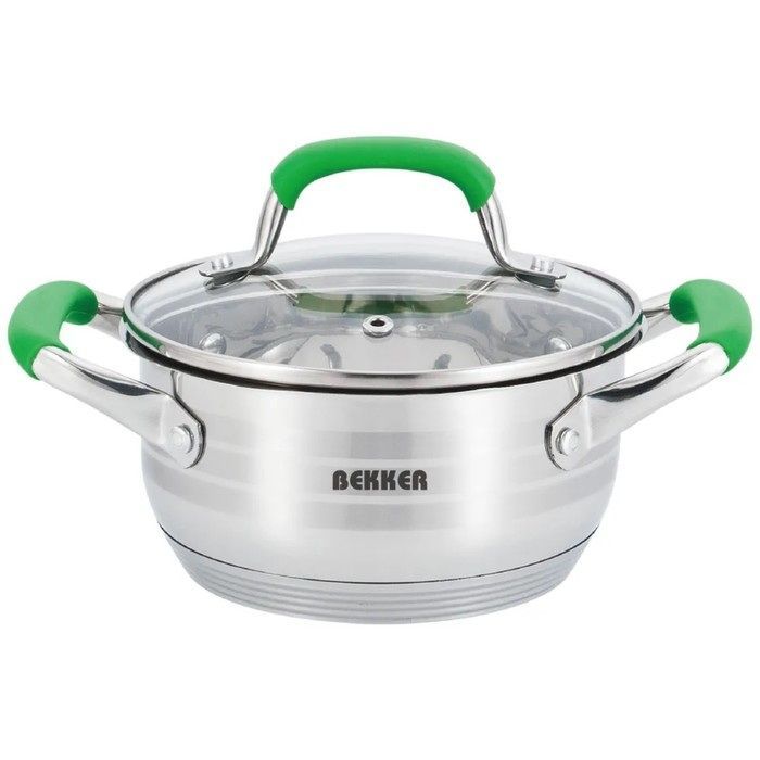 Кастрюля ВК-1451 2,9л.(ст/кр.) De Luxe