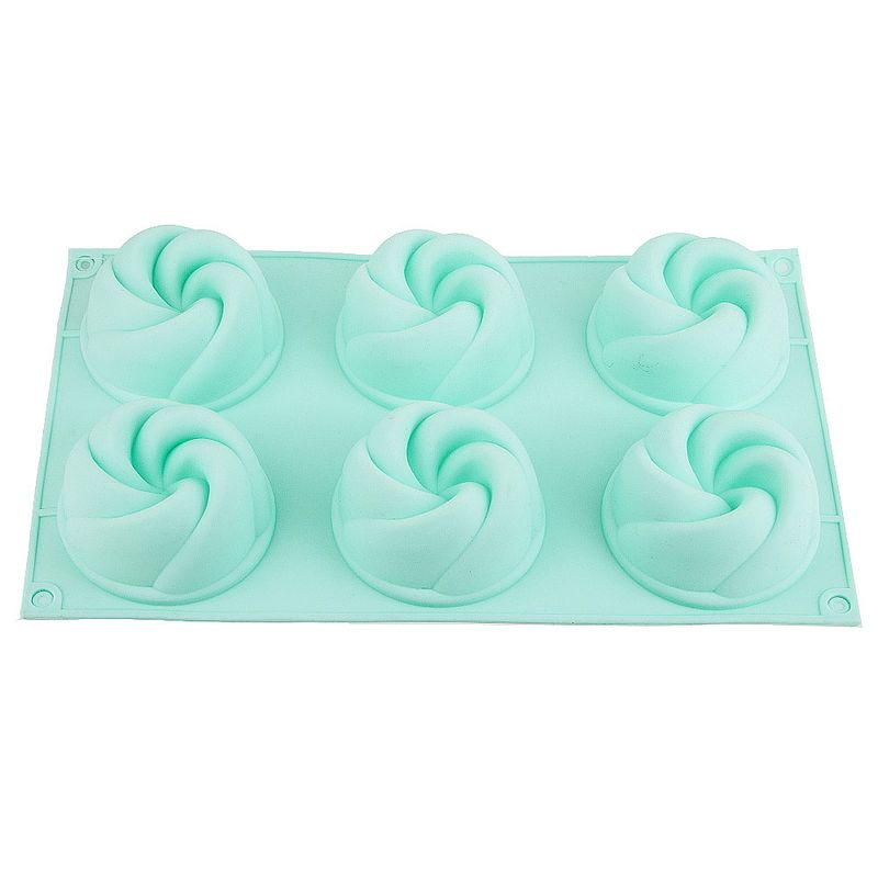 Форма д/выпечки силикон. 9902610 "Цветочный аромат" (6 ячеек) ЕНС