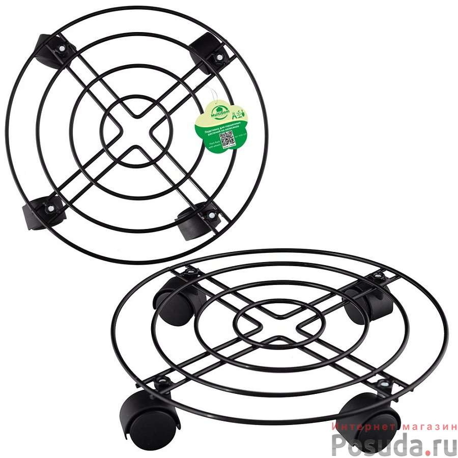 Цветочница VL83-124 (на колесиках) Мд