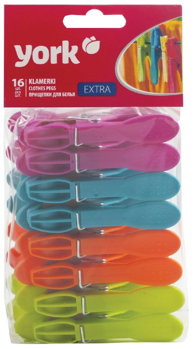 Прищепка бельевая пл. 16шт. 1546 Д