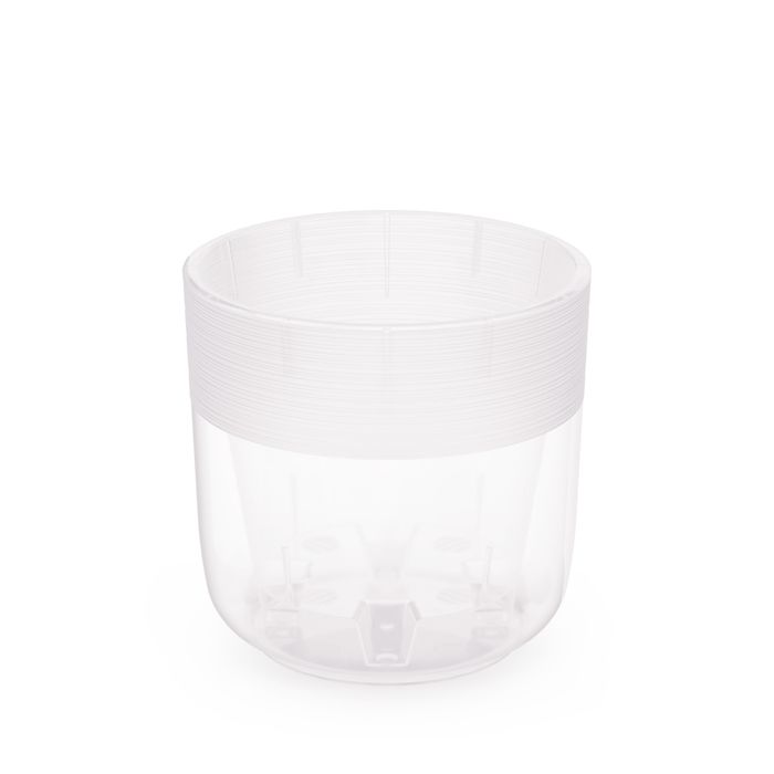 Горшок д/цв. "Линель"  2,7л. двойной М8401 (прозрачный)